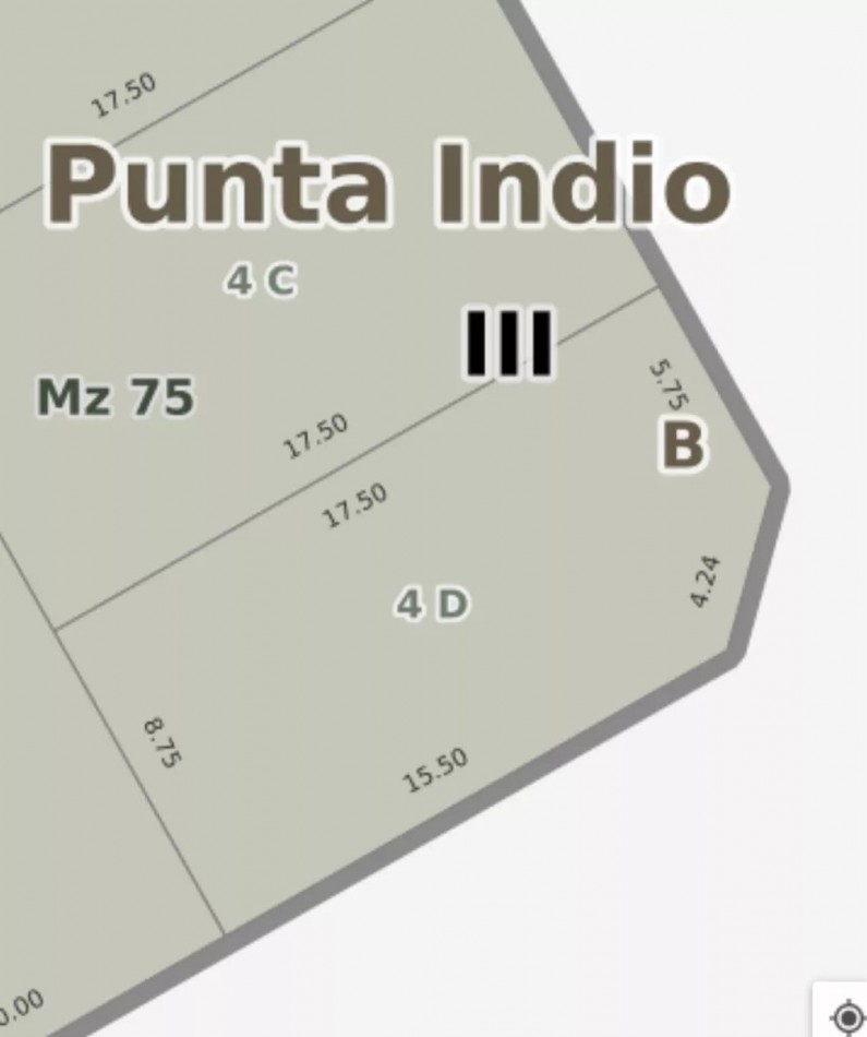 Lote en Esquina en Veronica T-780