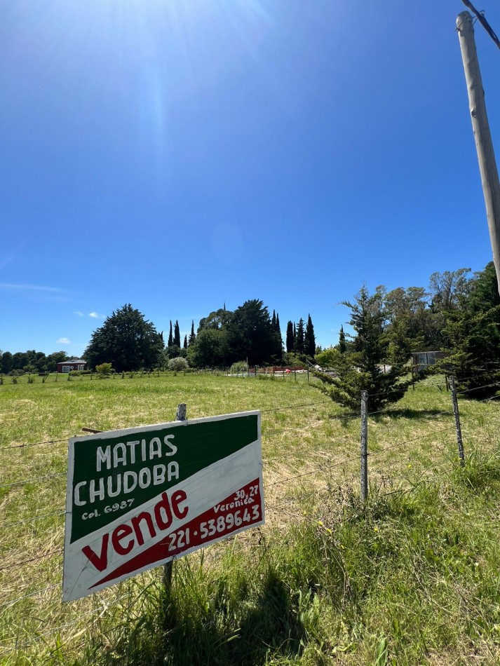 VENTA  Lote en Veronica 700m² T-783