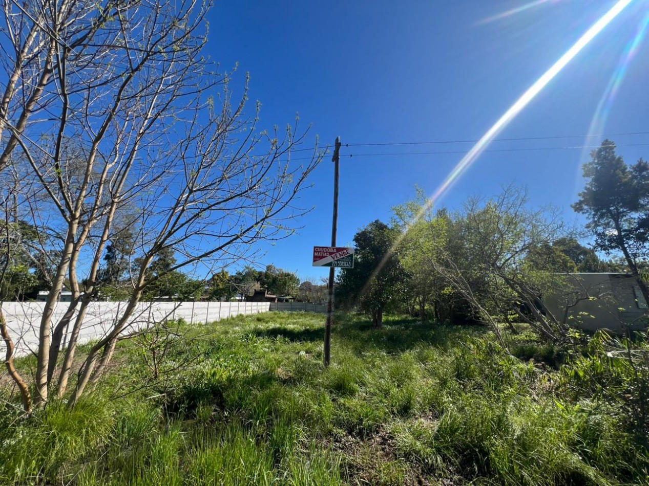 VENDE LOTE VERONICA 600M²