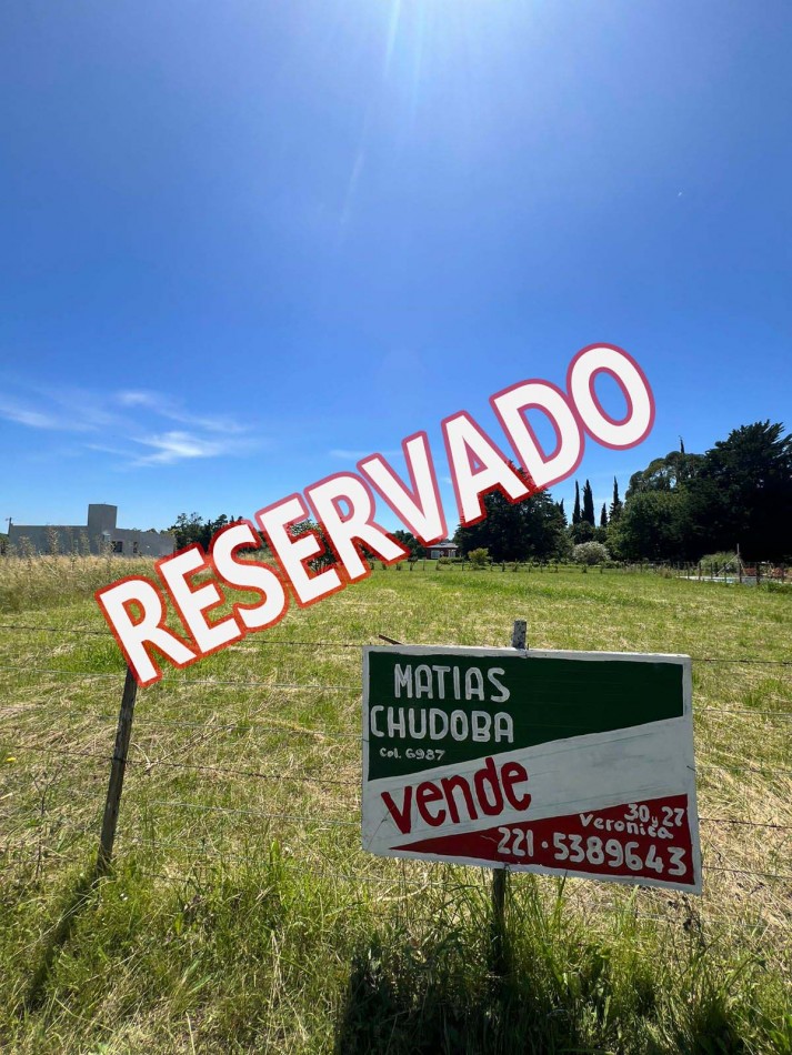 VENTA  Lote en Veronica 700m² T-783