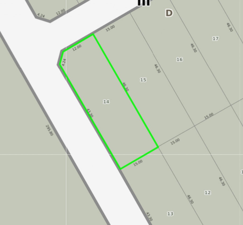 VENTA LOTE VERONICA T-811