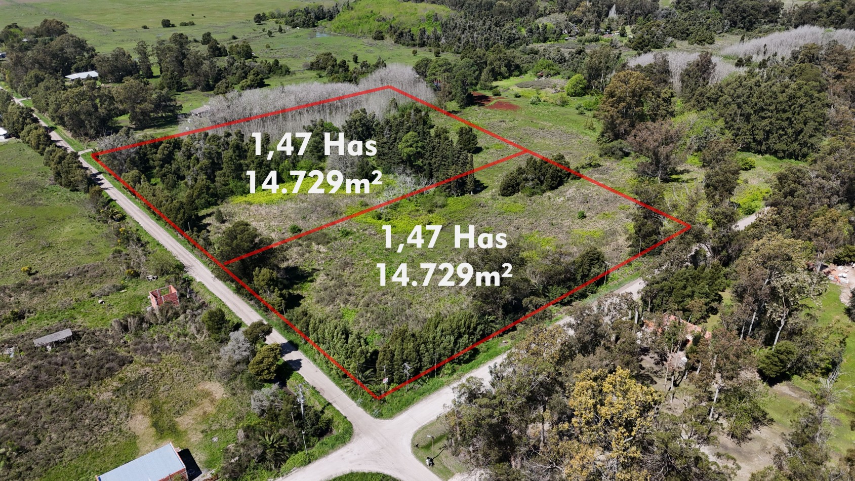 VENTA FRACCION 1,5 / 3 HAS VERONICA 