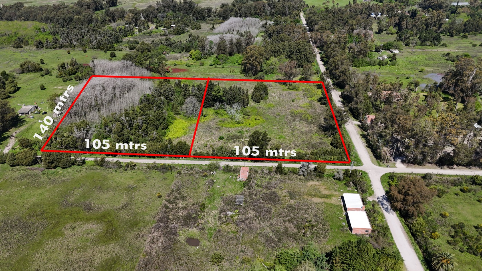 VENTA FRACCION 1,5 / 3 HAS VERONICA 