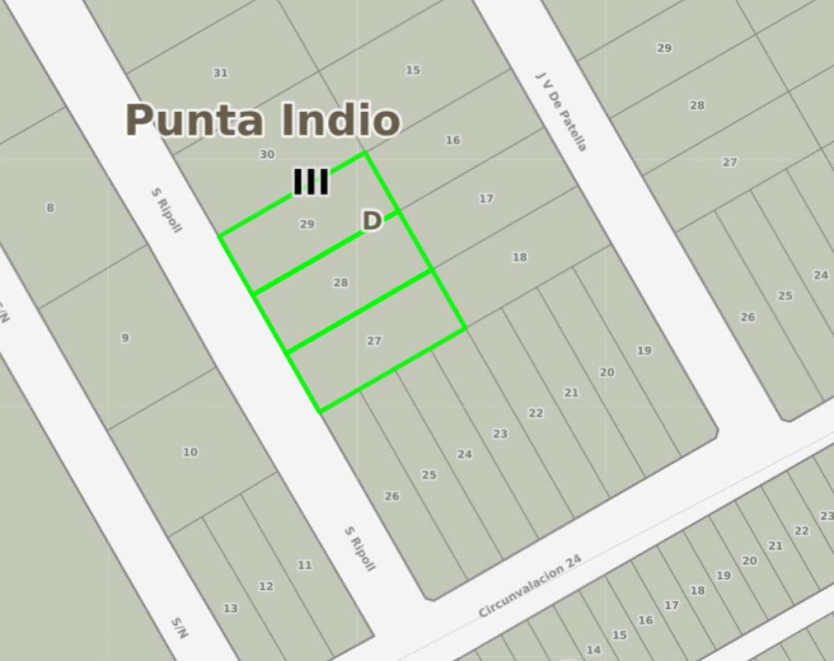 VENTA AMPLIOS LOTES VERONICA T-814