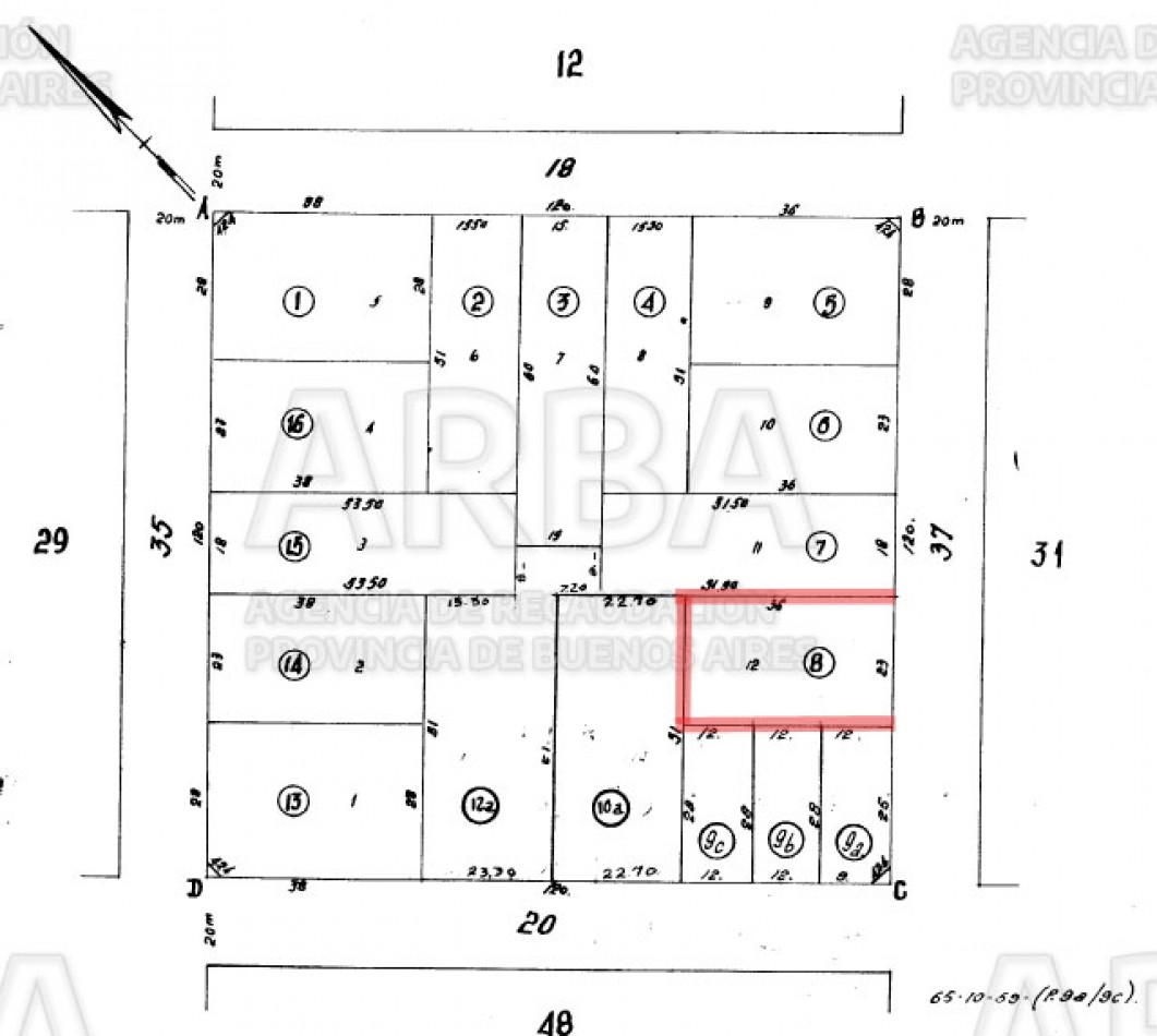 VENTA LOTE VERONICA -PUNTA INDIO T-821